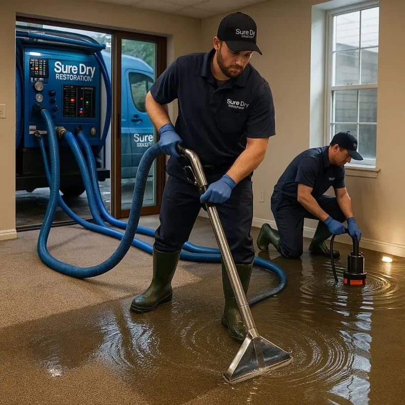 Water Extraction and Removal process in San Pasqual, CA